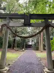 生品神社の鳥居