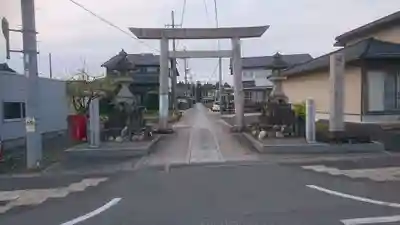 子守神社の鳥居