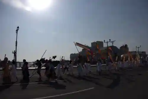 釧路一之宮 厳島神社のお祭り