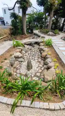 菊田神社の庭園