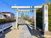 津島社(五軒屋)の鳥居