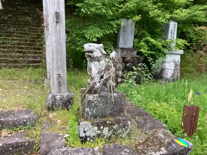 高良神社の狛犬
