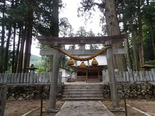 荒城神社の鳥居