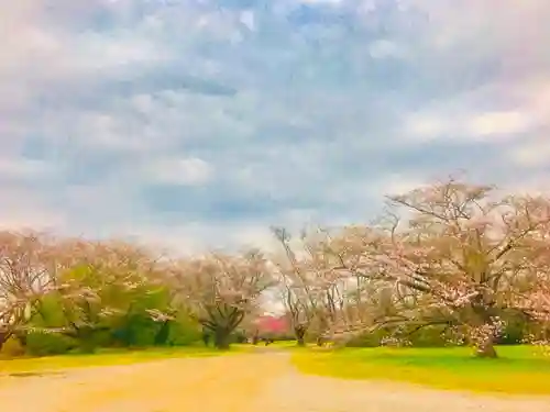 女化神社の自然