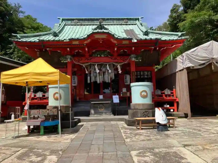 海南神社の本殿・本堂