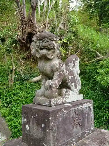 御霊神社（川名御霊神社）の狛犬