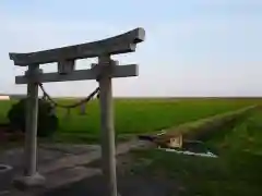 水神宮の鳥居