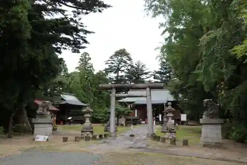 三春大神宮の景色