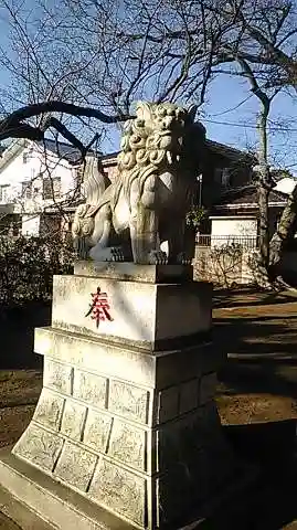 譽田八幡神社の狛犬