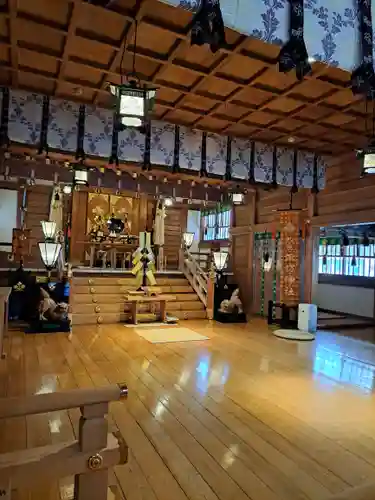 札幌諏訪神社の本殿・本堂