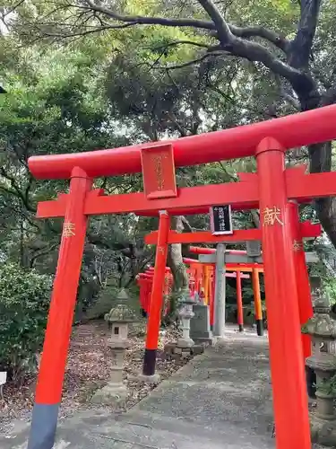 名島神社の鳥居