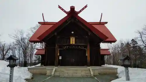 剣淵神社の本殿