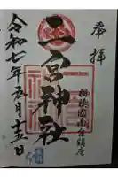 二宮神社の御朱印