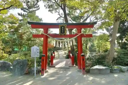 葛飾八幡宮の鳥居