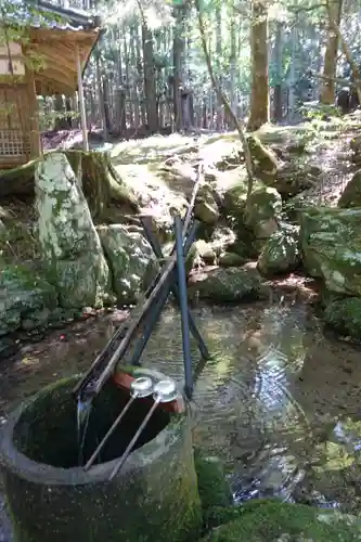 若狭彦神社（上社）の手水舎