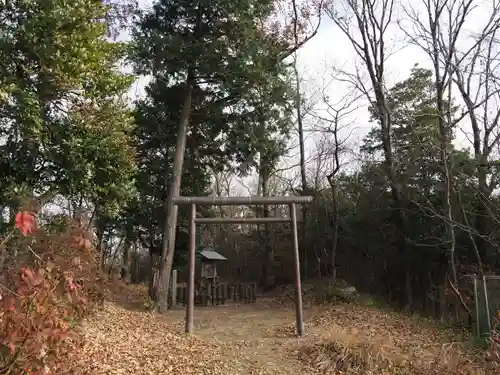 浅間社(敢國神社境外末社)の鳥居