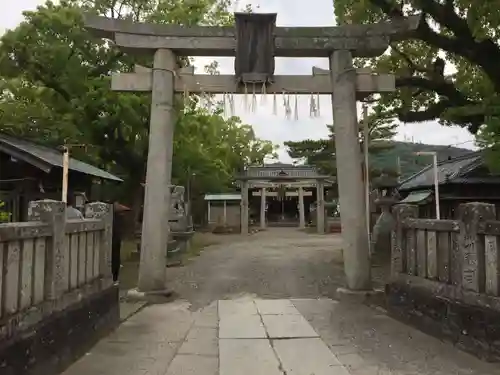 大麻比古神社の鳥居