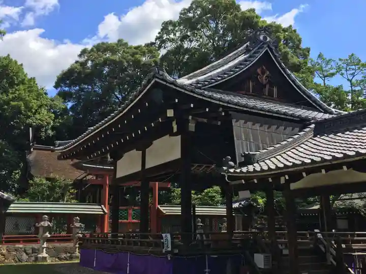 氷室神社の本殿・本堂