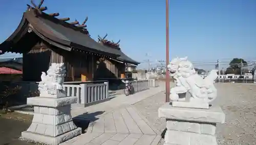 秋葉神社の狛犬