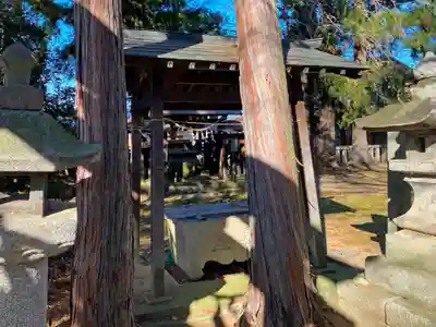 中尾神社の手水舎