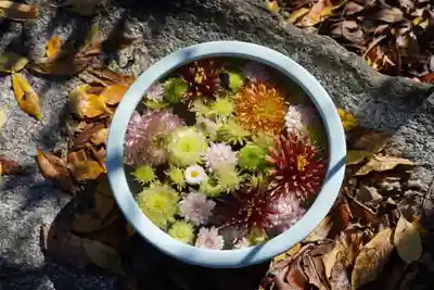 開成山大神宮の手水舎