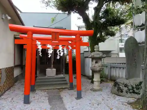 長浦神社の鳥居