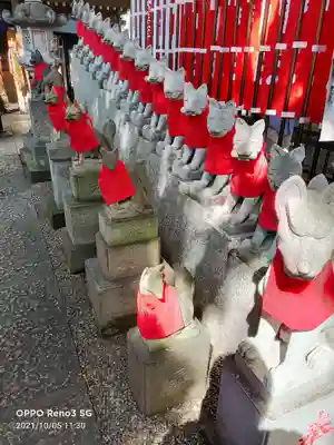 豊川稲荷東京別院の狛犬