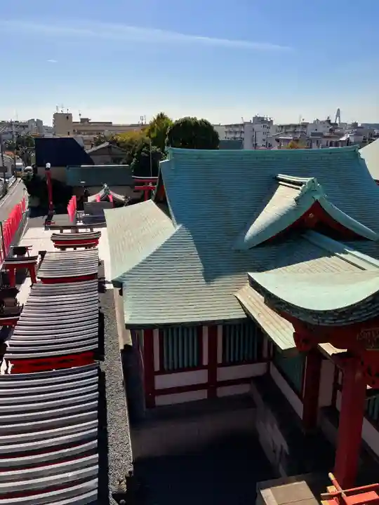 東京羽田 穴守稲荷神社の本殿・本堂