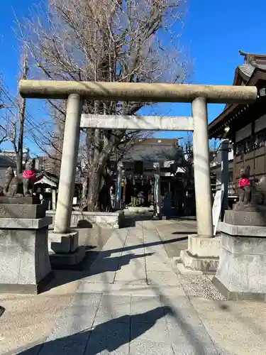 飛木稲荷神社の鳥居