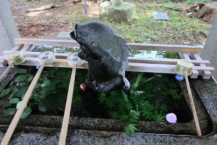 神炊館神社 ⁂奥州須賀川総鎮守⁂の手水舎