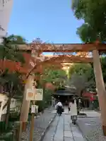 洲嵜神社の鳥居
