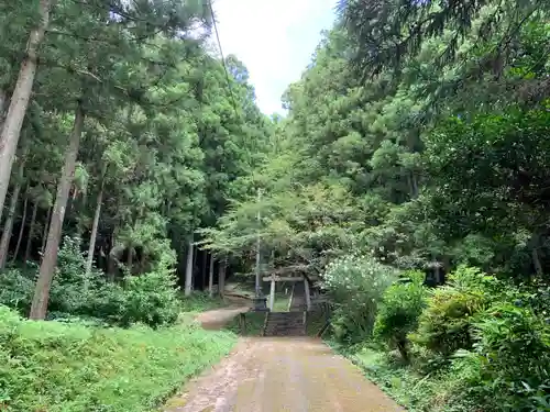 八乙女根尾神社の自然