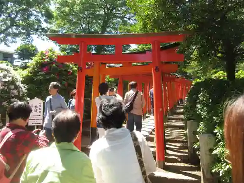 根津神社の鳥居