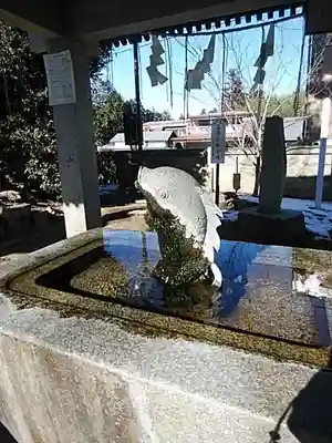 神炊館神社 ⁂奥州須賀川総鎮守⁂の手水舎