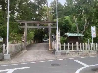両社宮神社(宮町)の鳥居