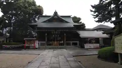 中野沼袋氷川神社の本殿・本堂
