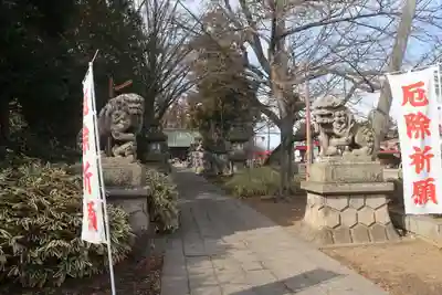神炊館神社 ⁂奥州須賀川総鎮守⁂の狛犬