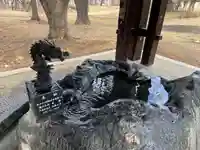 月寒神社の手水舎