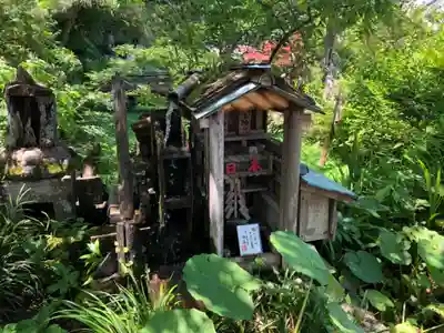 伊那下神社の手水舎