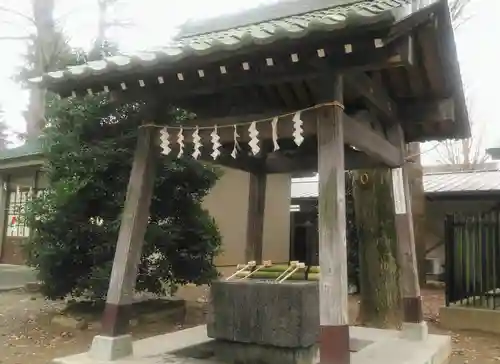 小野神社の手水舎