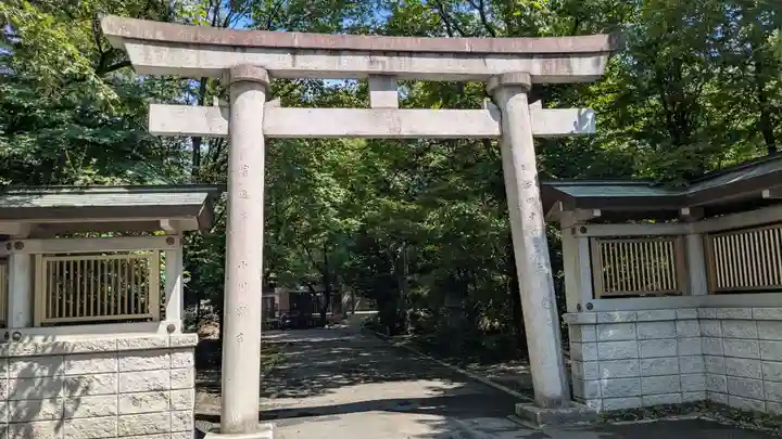帯廣神社の鳥居