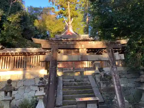 高皇産霊神社の鳥居