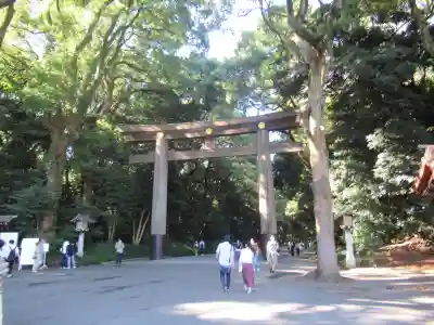 明治神宮の鳥居