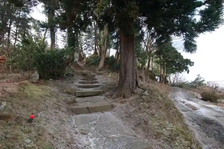 八幡神社の景色