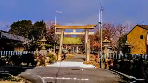 素盞嗚神社の鳥居