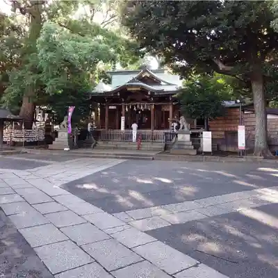 中目黒八幡神社の本殿・本堂