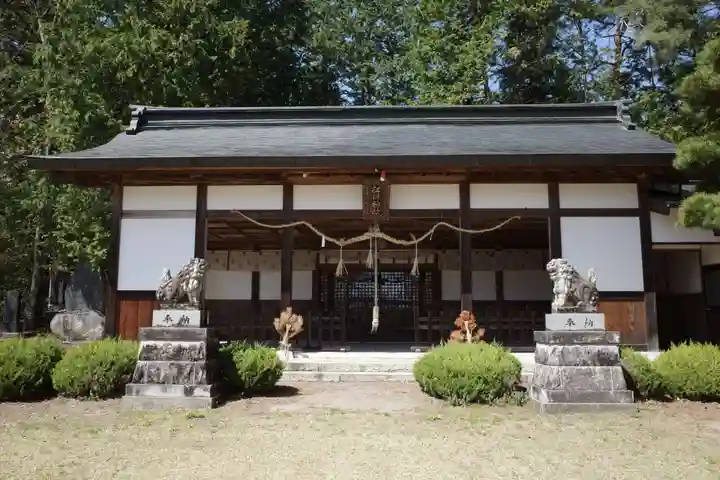 松川神社の本殿・本堂