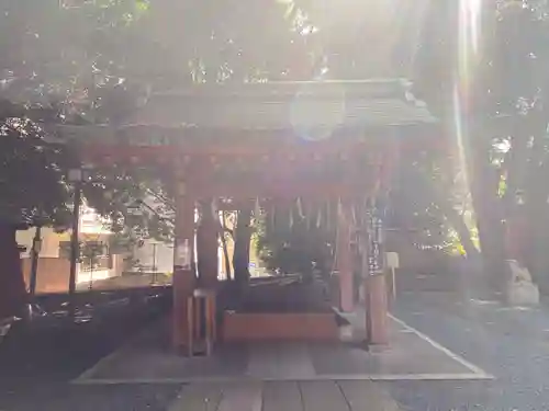 金王八幡宮の手水舎