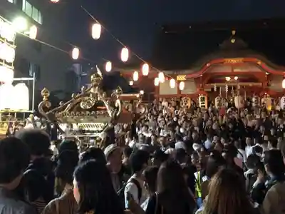 花園神社のお祭り