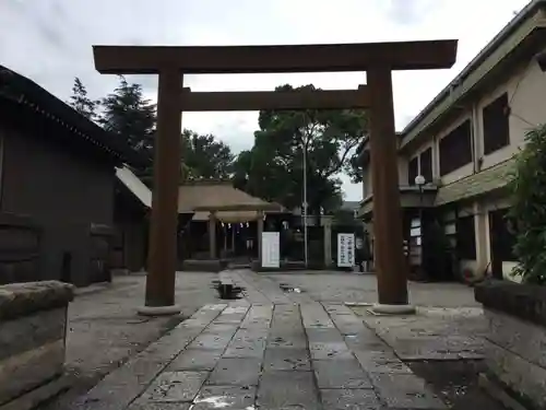 寒川神社の鳥居